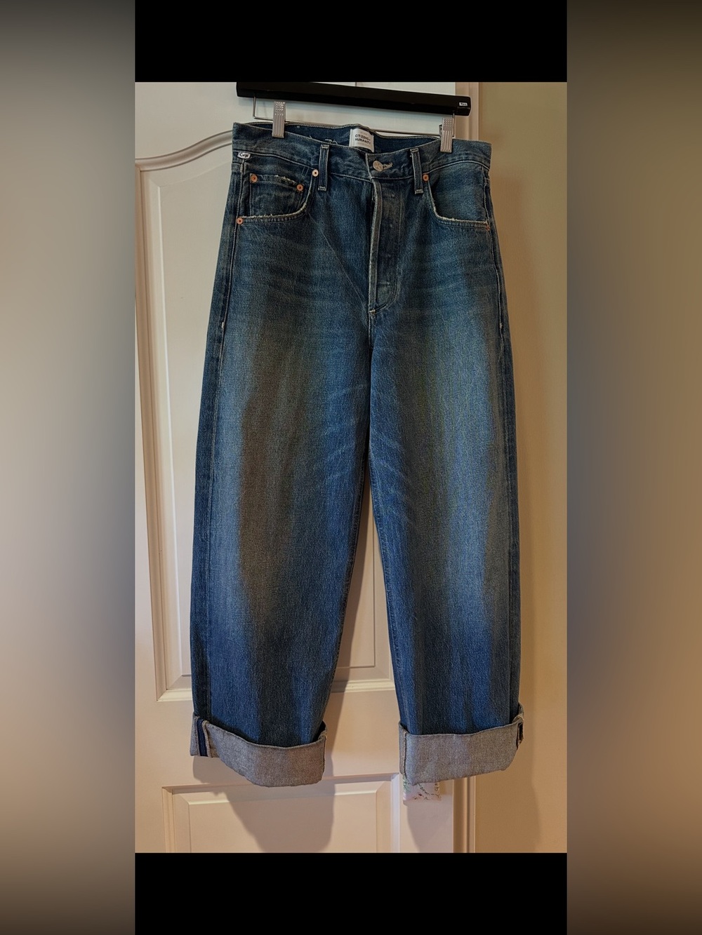 Citizens Of Humanity Ayla Wide Leg Jeans in Brielle Wash size 28 - Picture 13 of 14